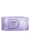 Clinique Take The Day Off Micellar Cleansing Towelettes For Face & Eyes Makeup Remover, 50 Towelettes