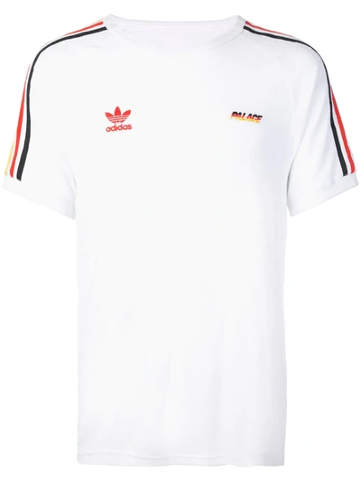 Palace X Adidas品牌t恤 - 白色 In White