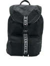 GIVENCHY GIVENCHY LOGO STRAP BACKPACK - 黑色