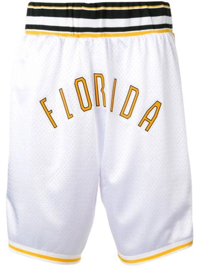 Faith Connexion Florida Mesh Basketball Shorts - 白色 In White