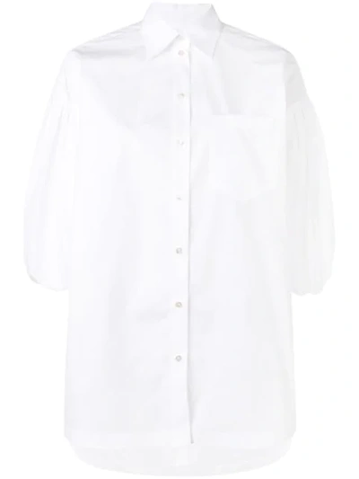 Valentino Oversized-hemd In White