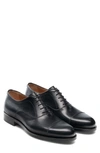 Magnanni Lace-up Leather Oxford Shoes In Black Leather