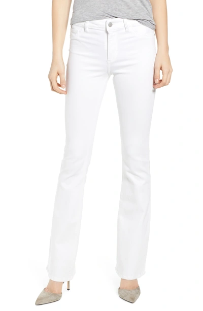 Dl 1961 Bridget Instasculpt Bootcut Jeans In Porcelain