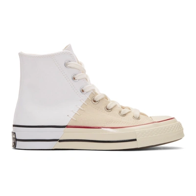Converse Chuck 70 Reconstructed High Top Sneakers In White