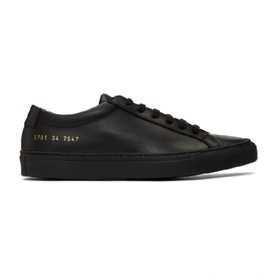 Common Projects Original Achilles Low-top Trainers In Black
