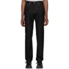 Helmut Lang High-rise Straight Leg Jeans In 001 Blk