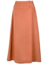 ADRIANA DEGREAS MIDI SKIRT