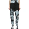 11 BY BORIS BIDJAN SABERI 11 BY BORIS BIDJAN SABERI BLACK MIRAGE LOUNGE PANTS