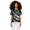 ASHLEY WILLIAMS ASHLEY WILLIAMS BLACK AND WHITE TIE-DYE REINCARNATION T-SHIRT