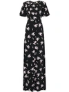 BY TIMO SMALL BOUQUET FLORAL-PRINT MAXI DRESS