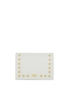 PINKO STUDDED CARD HOLDER