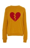 THE ELDER STATESMAN INTARSIA HEART CASHMERE SWEATER,RIS10F