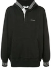 Palace P-rib Hoodie In Black