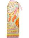 EMILIO PUCCI EMILIO PUCCI SARONG MIT PRINT - ROSA