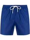 LACOSTE DRAWSTRING WAIST SWIM SHORTS