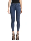 L'agence Margot High Rise Ankle Skinny Jeans In Dark Acid