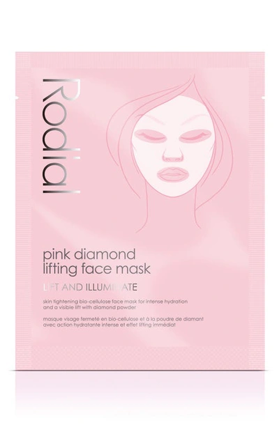 Rodial Pink Diamond Instant Lifting Face Mask (20g) In White