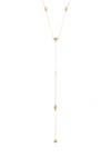 GORJANA CHLOE SHORT LARIAT NECKLACE,GORJ-WL1006