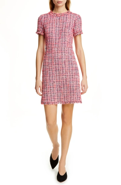 kate spade pink tweed dress Kate Spade Cadillac Tweed Dress in Pink