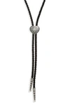 SAINT LAURENT COEUR BOLO NECKLACE,5569880YP0Y