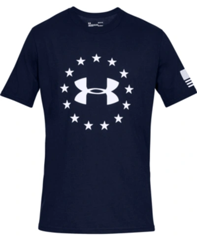 Under Armour Men's Freedom Logo T-shirt In Academy
