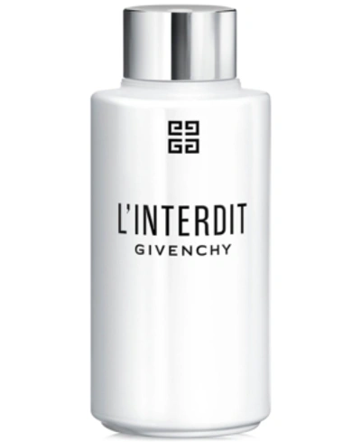 Givenchy L'interdit Body Lotion, 6.8 Oz./ 200 ml In White