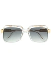 Cazal Oversized Sunglasses In White