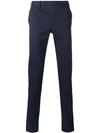 Pt01 Slim Fit Chino Trousers In Blue