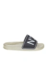 N°21 N ° 21 SLIPPERS POOL SLIDES IN RUBBER WITH LOGO,10847135