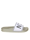N°21 N ° 21 SLIPPERS POOL SLIDES IN RUBBER WITH LOGO,10847134