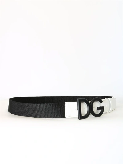 Dolce & Gabbana Belt Black And White