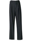 VINCE STRIPED TROUSERS
