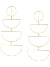 MERCEDES SALAZAR COLUMPIO CASCADING EARRINGS