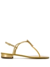 GIUSEPPE ZANOTTI DEBORAH FLAT SANDALS