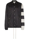 RICK OWENS CONTRAST PANEL JACKET