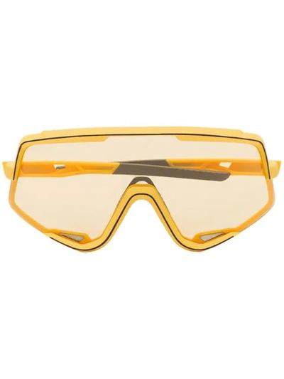 100% Eyewear Yellow Glendale Tinted Sunglasses