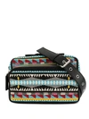 VALENTINO GARAVANI VALENTINO VALENTINO GARAVANI EMBROIDERED BELT BAG - 黑色