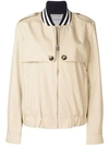 JW ANDERSON RIBBED COLLAR LINED COTTON BLOUSON