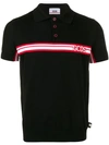 GCDS STRIPED POLO SHIRT