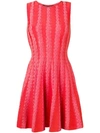 ANTONINO VALENTI SLEEVELESS FLARED DRESS