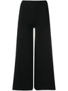 MOSCHINO CROPPED FLARE TROUSERS