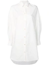 AALTO SCULPTURE SLEEVES SHIRT DRESS