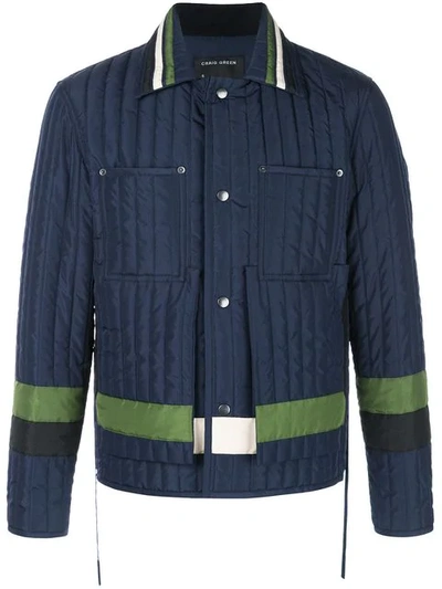 Craig Green Snap-button Jacket - 蓝色 In Blue