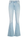 MOTHER THE WEEKENDER FLARED JEANS