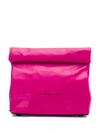 SIMON MILLER SIMON MILLER SMALL 'LUNCH BAG' CLUTCH - 粉色
