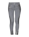 CYCLE CYCLE WOMAN PANTS GREY SIZE 27 COTTON, ELASTANE,36852129HJ 3