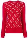 MARNI DIAGONAL STRIPED JUMPER