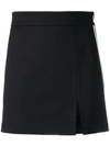 Ssheena Side Stripe Mini Skirt In Black