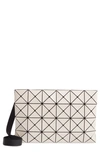 Bao Bao Issey Miyake Bao Bao Issey Myake Lucent Crossbody Bag In Beige