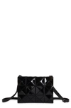 Bao Bao Issey Miyake Small Lucent Crossbody Bag In Black